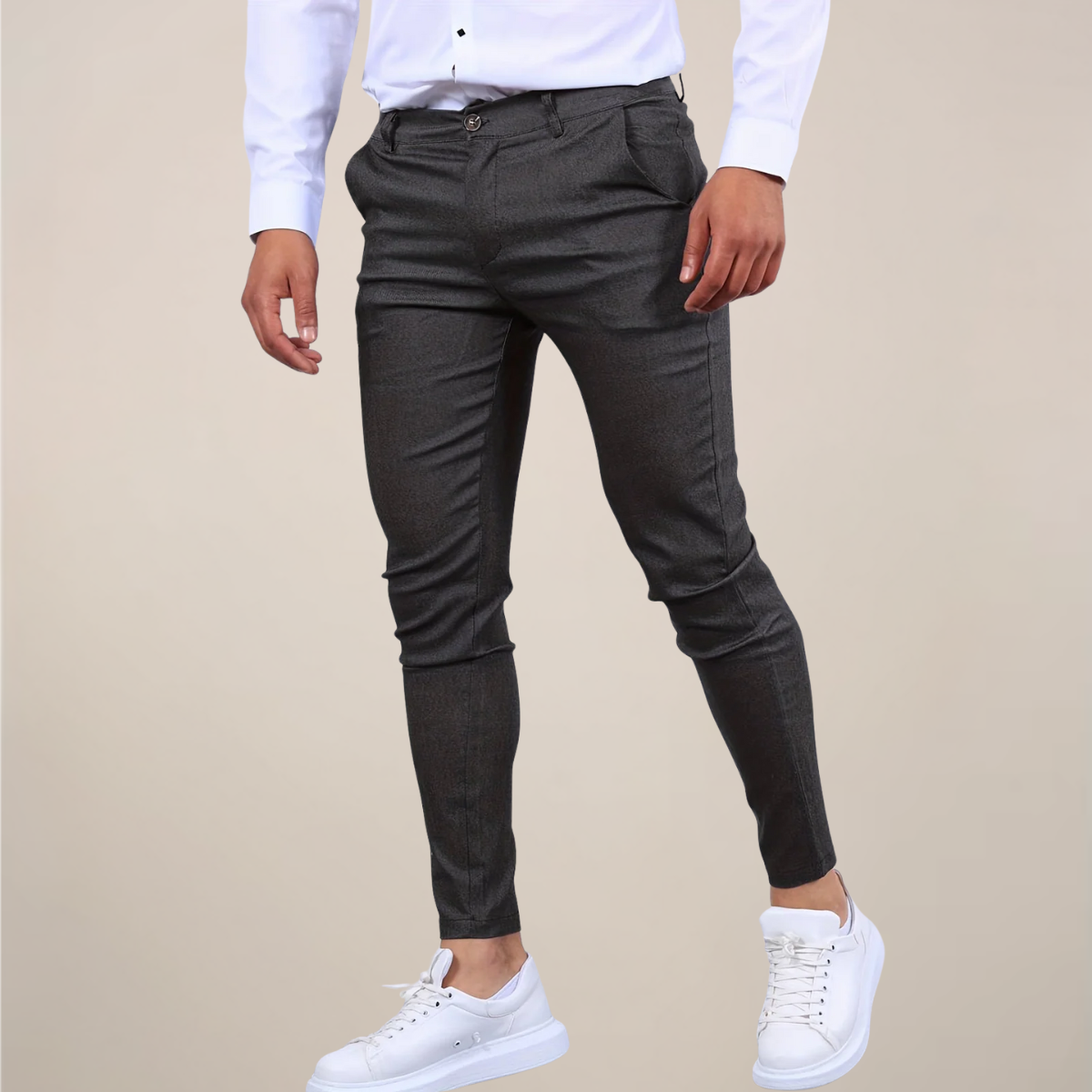 Men's Business Casual Chino Pants | Slim Fit