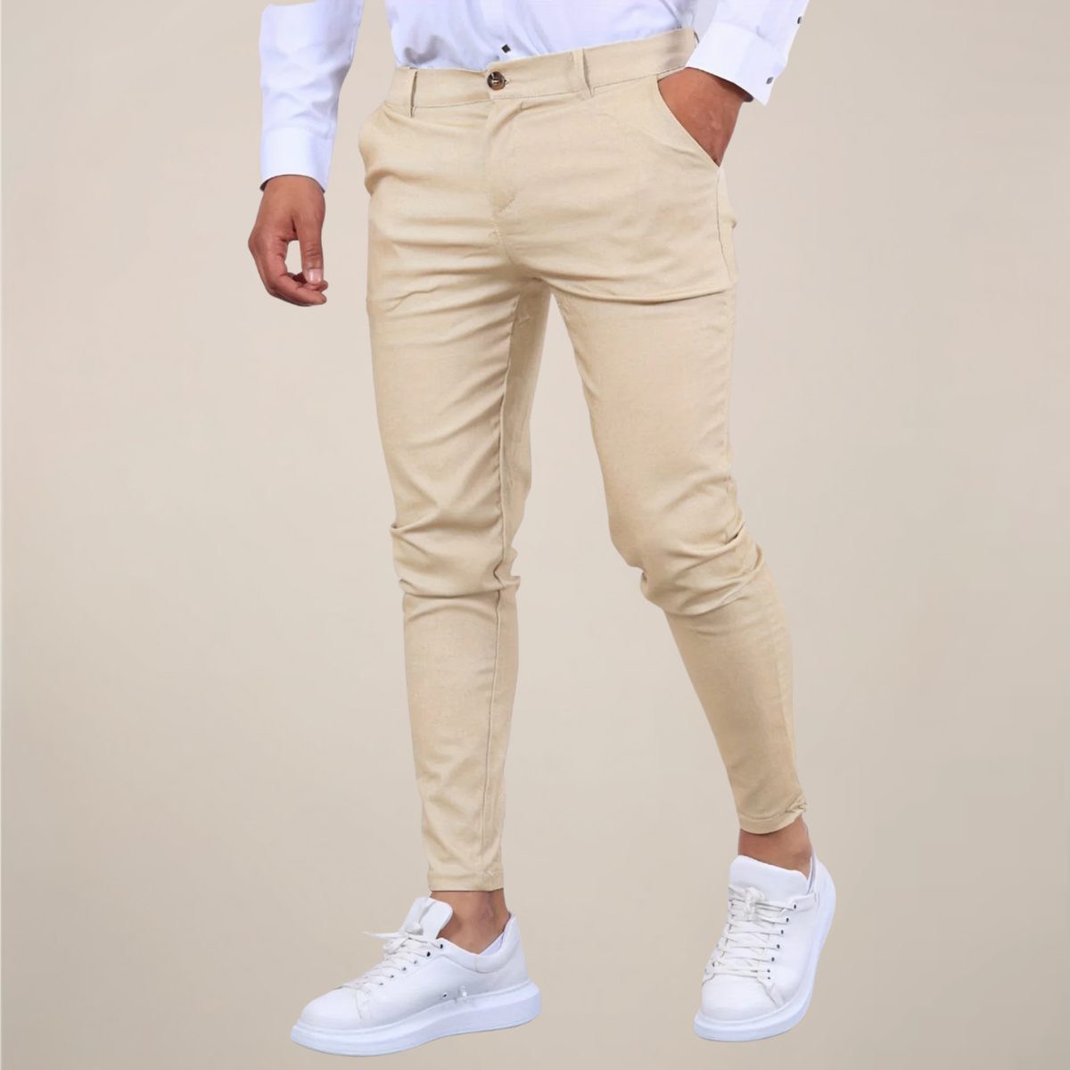 Men's Business Casual Chino Pants | Slim Fit