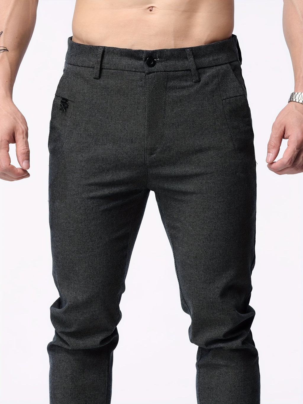 Men's Slim Fit Casual Business Pants | Chino