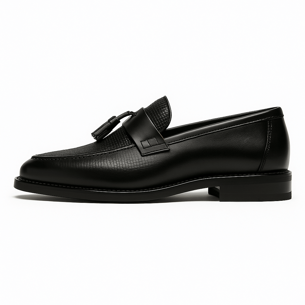 Men's Business Casual Loafers with Tassels | Slip-On