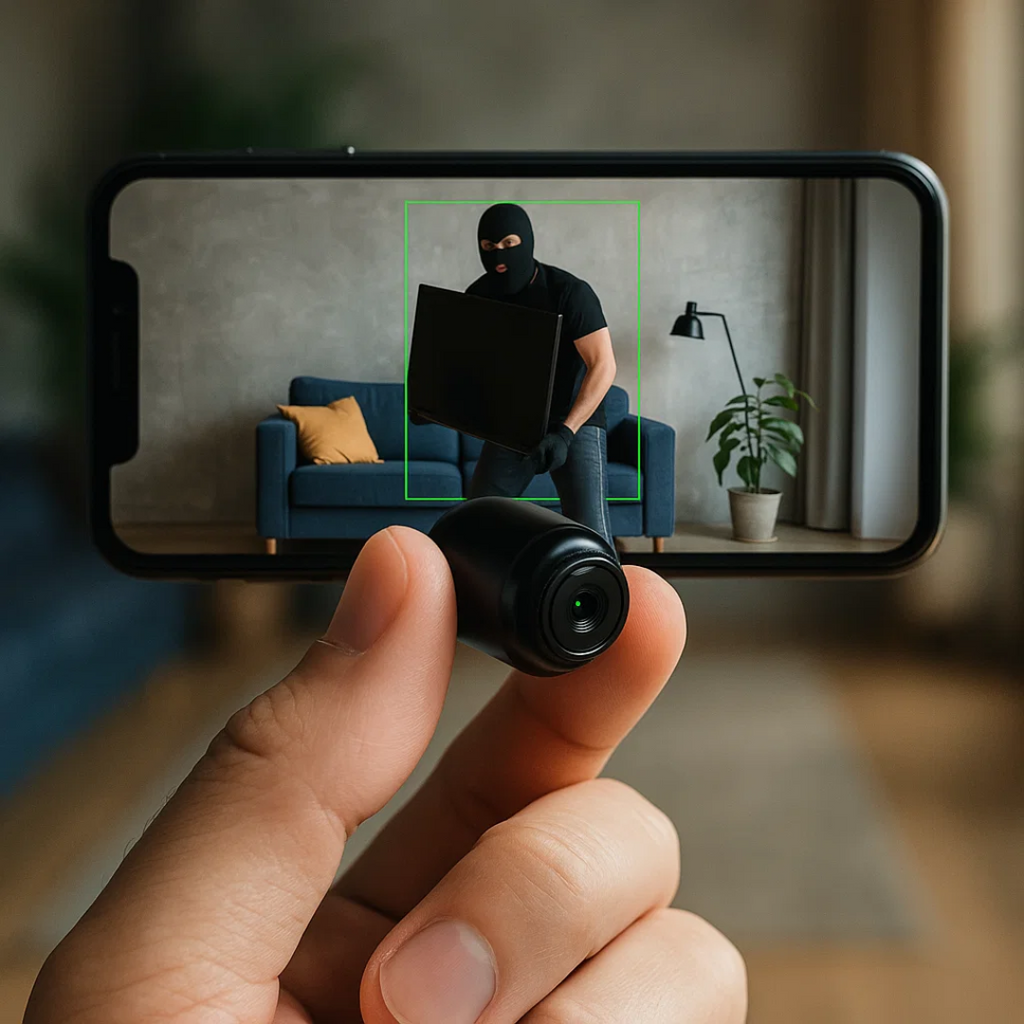 Wireless Nanny Surveillance Camera with Audio