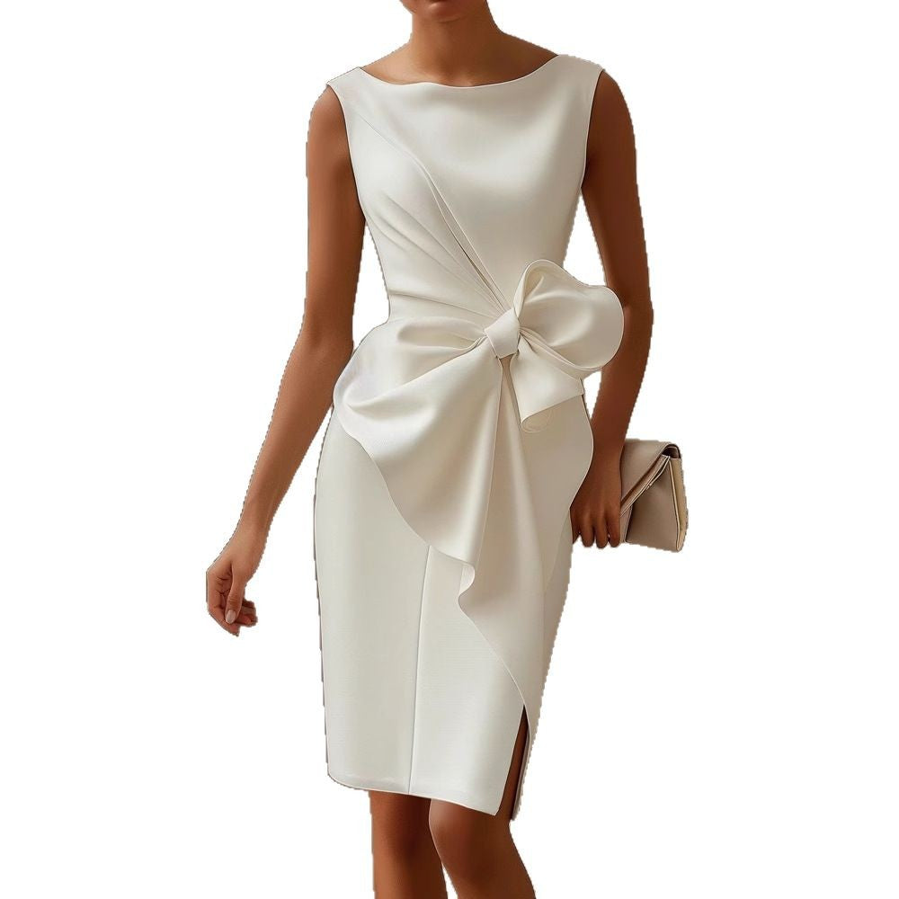 Party Bow Detail Dress | Midi