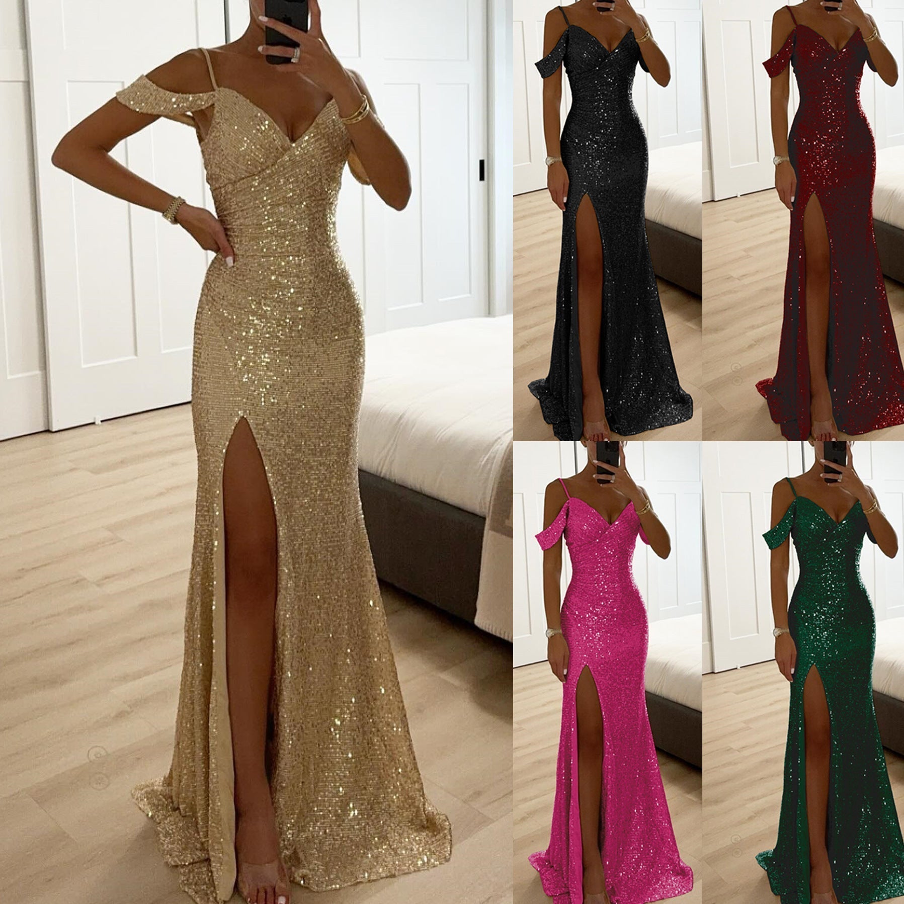 Women’s Glitter Dress | Evening
