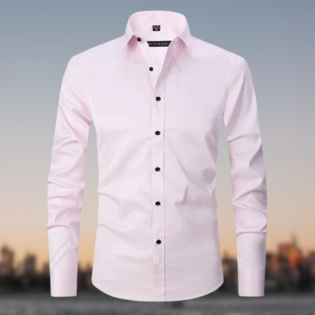 Men's Elegant Stretch Shirt | Long Sleeve