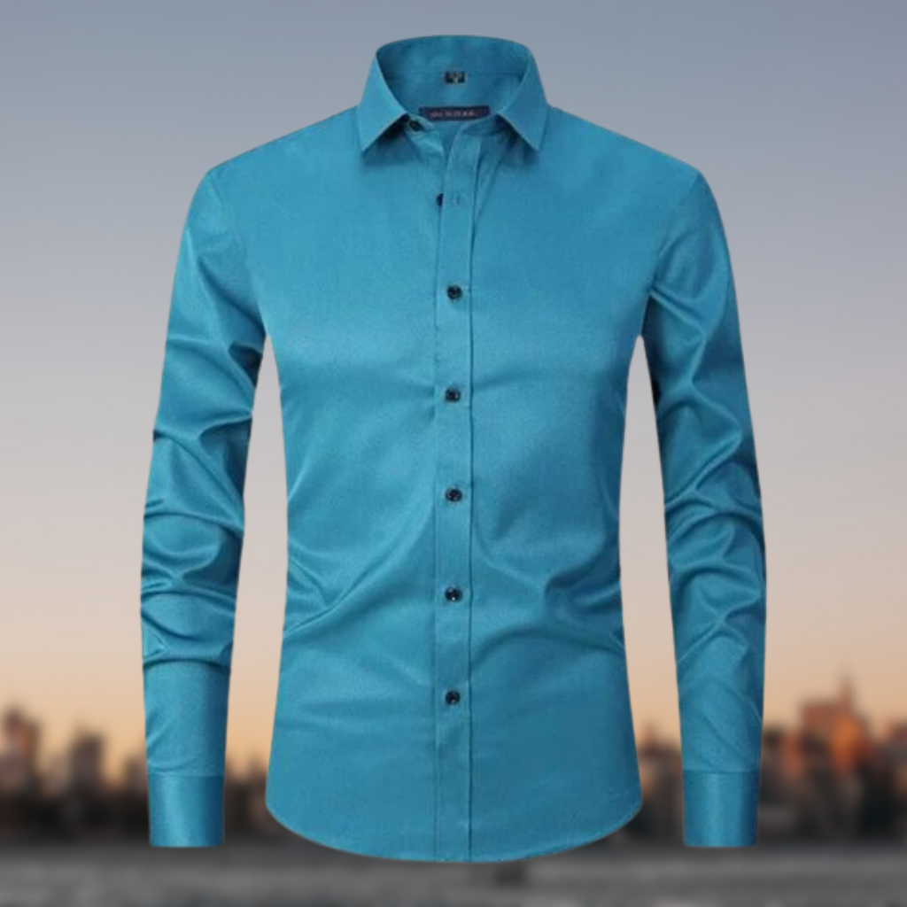 Men's Elegant Stretch Shirt | Long Sleeve