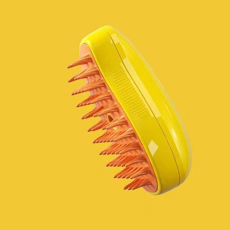 Steam Brush for Pets with Coat Care and Hair Removal
