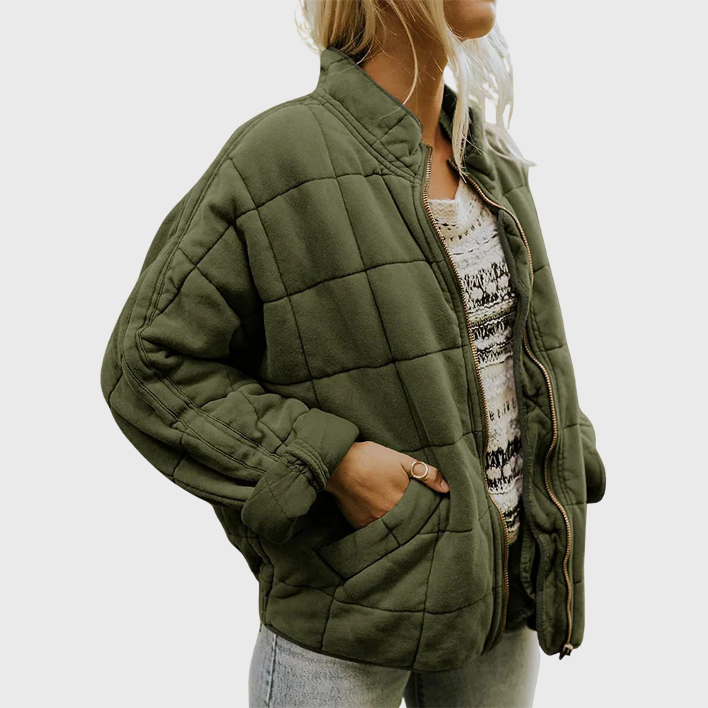 Women's Quilted Jacket | Zip