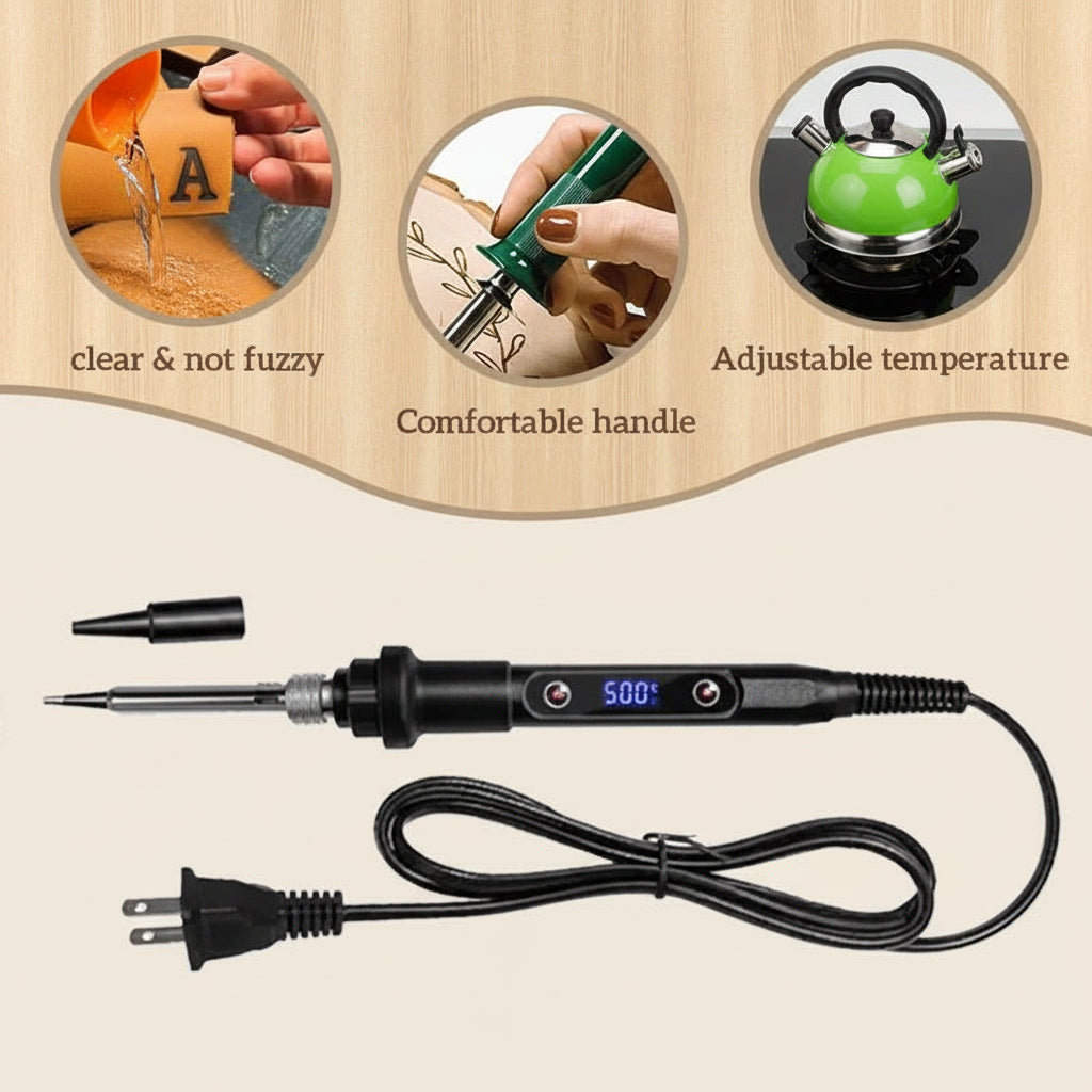 Professional Engraving & Wood Burning Set for Creatives