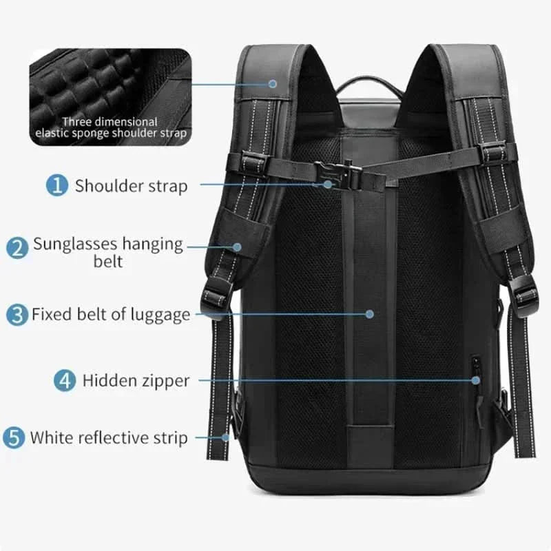 Compressible Laptop Backpack for Travel