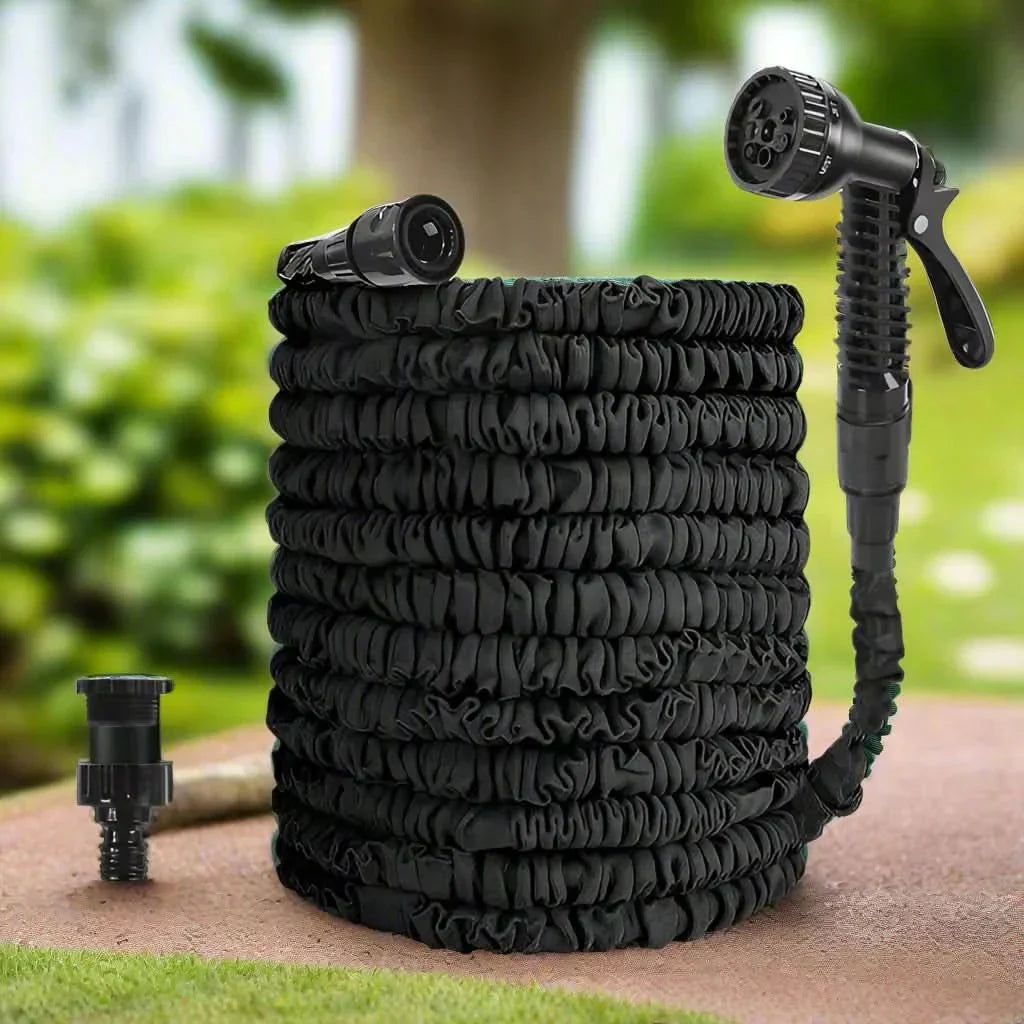Expandable High-Pressure Garden and Car Wash Hose