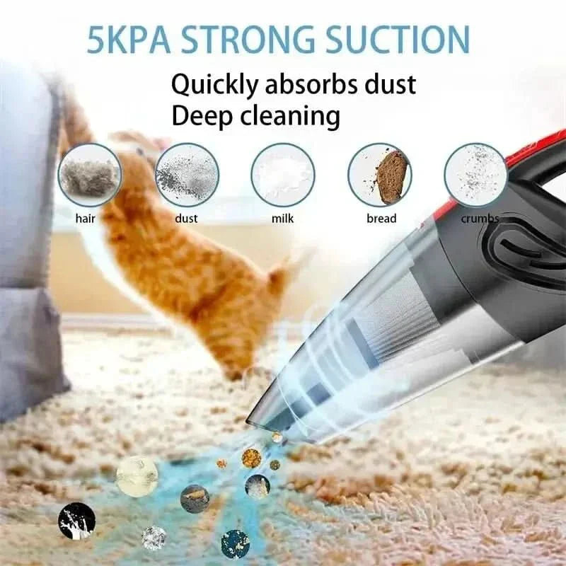 High-Performance Handheld Vacuum Cleaner