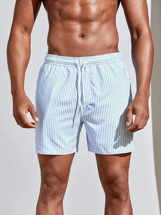 Men's Striped Swim Shorts | Summer