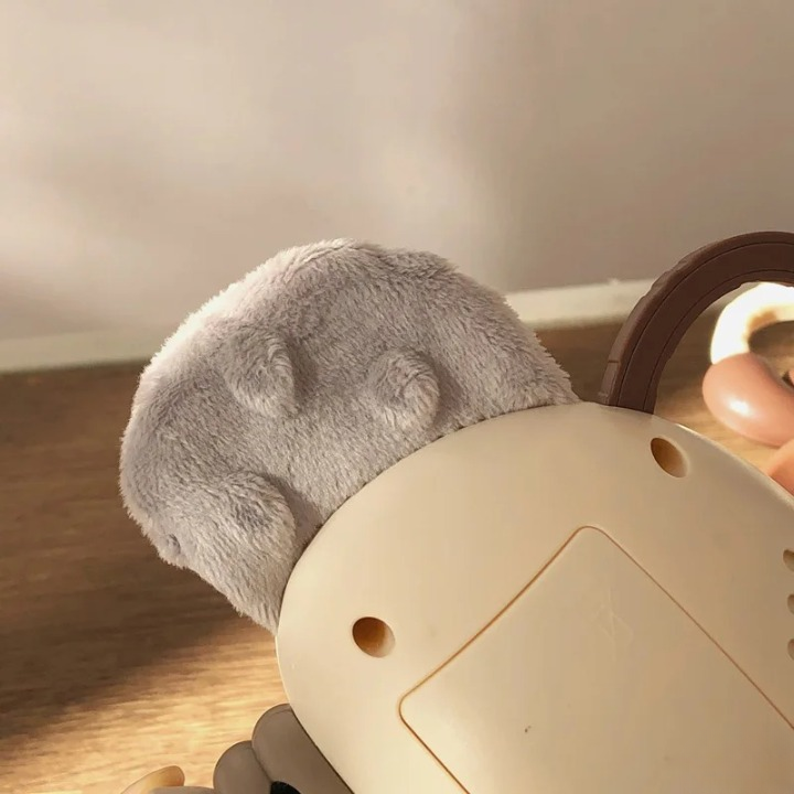 Dual-Function Baby Accordion and Rattle - Enhance Sensory Development with Calming Sounds