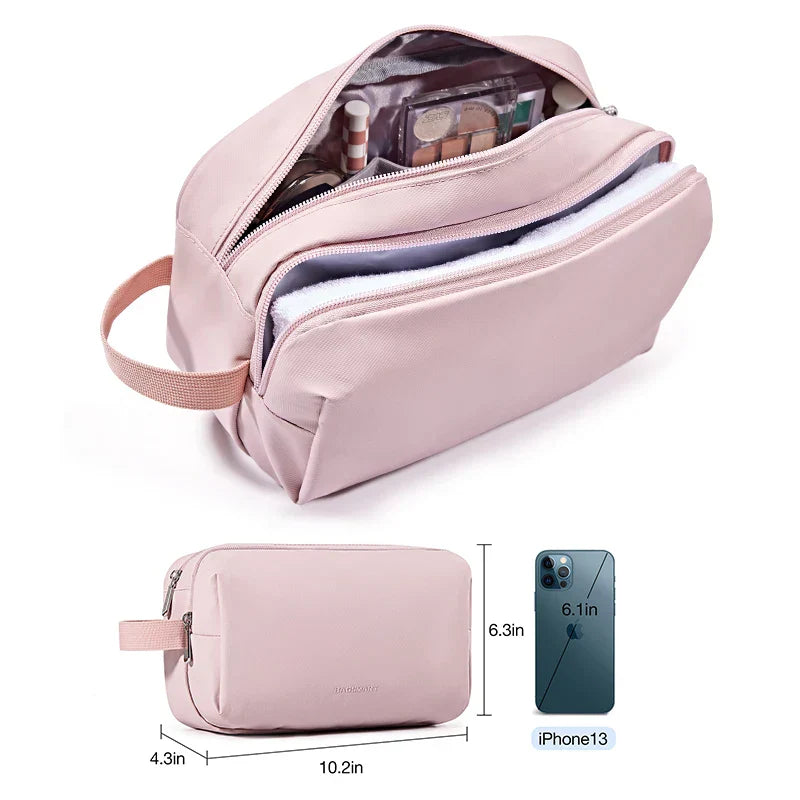 Waterproof Cosmetic Bag for Men & Women | Lightweight Toiletry Bag in S/M/L | Travel Accessory for Toiletries & Makeup | Unisex Travel Organizer
