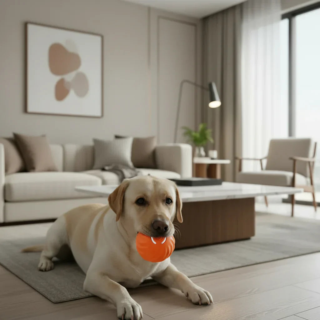 Interactive Rechargeable Bouncing Dog Ball
