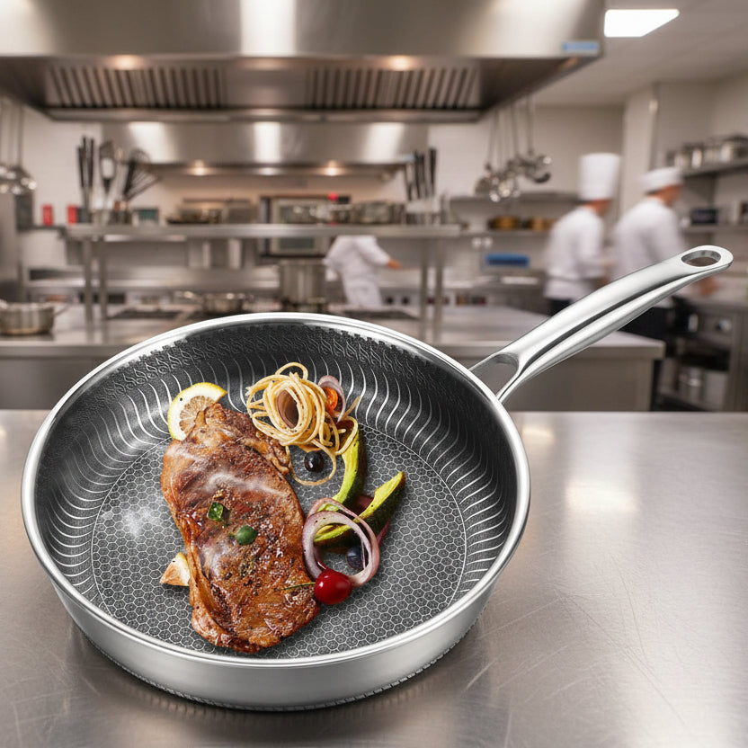 Premium Quality Stainless Steel Frying Pan