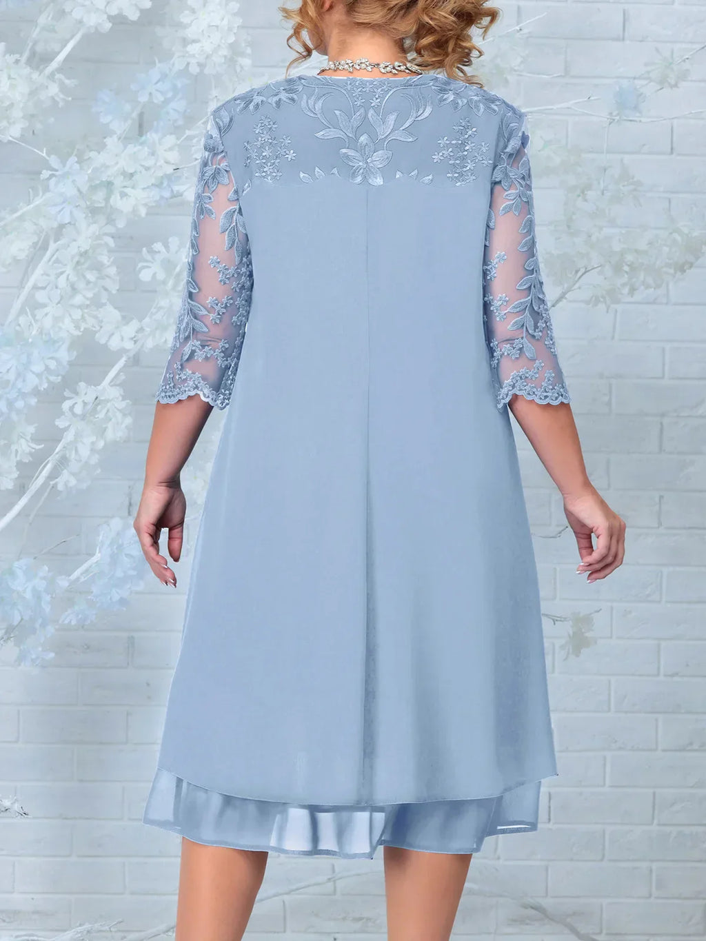Plus Size Autumn Banquet Dress