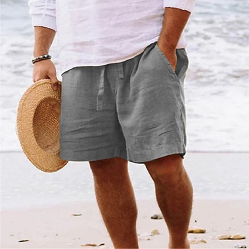Men's Mid Waist Summer Shorts | with Drawstring