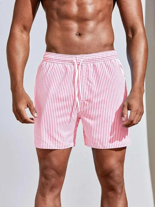 Men's Striped Swim Shorts | Summer