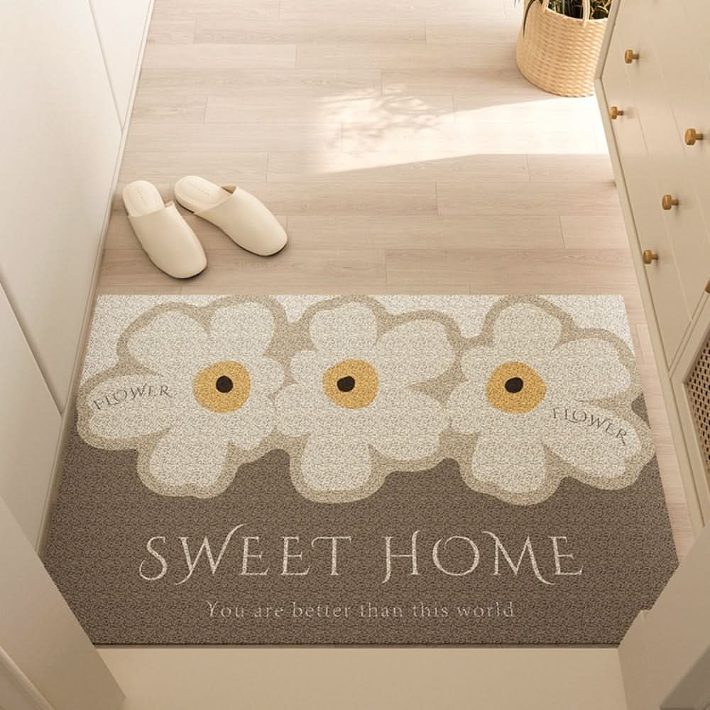 Non-slip, washable entrance mat for high-traffic areas