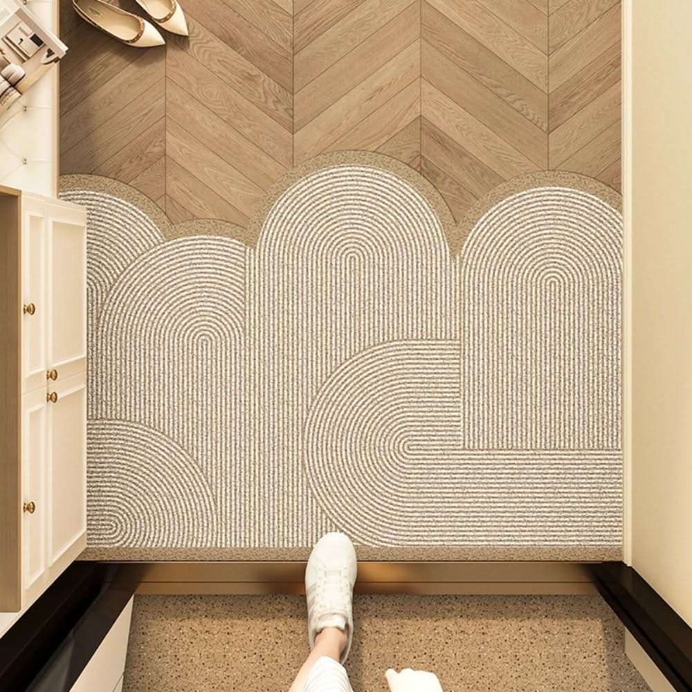 Non-slip, washable entrance mat for high-traffic areas