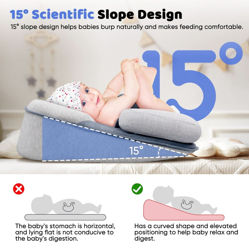 Ergonomic Baby Pillow – Safe Sleep Solution for Infants