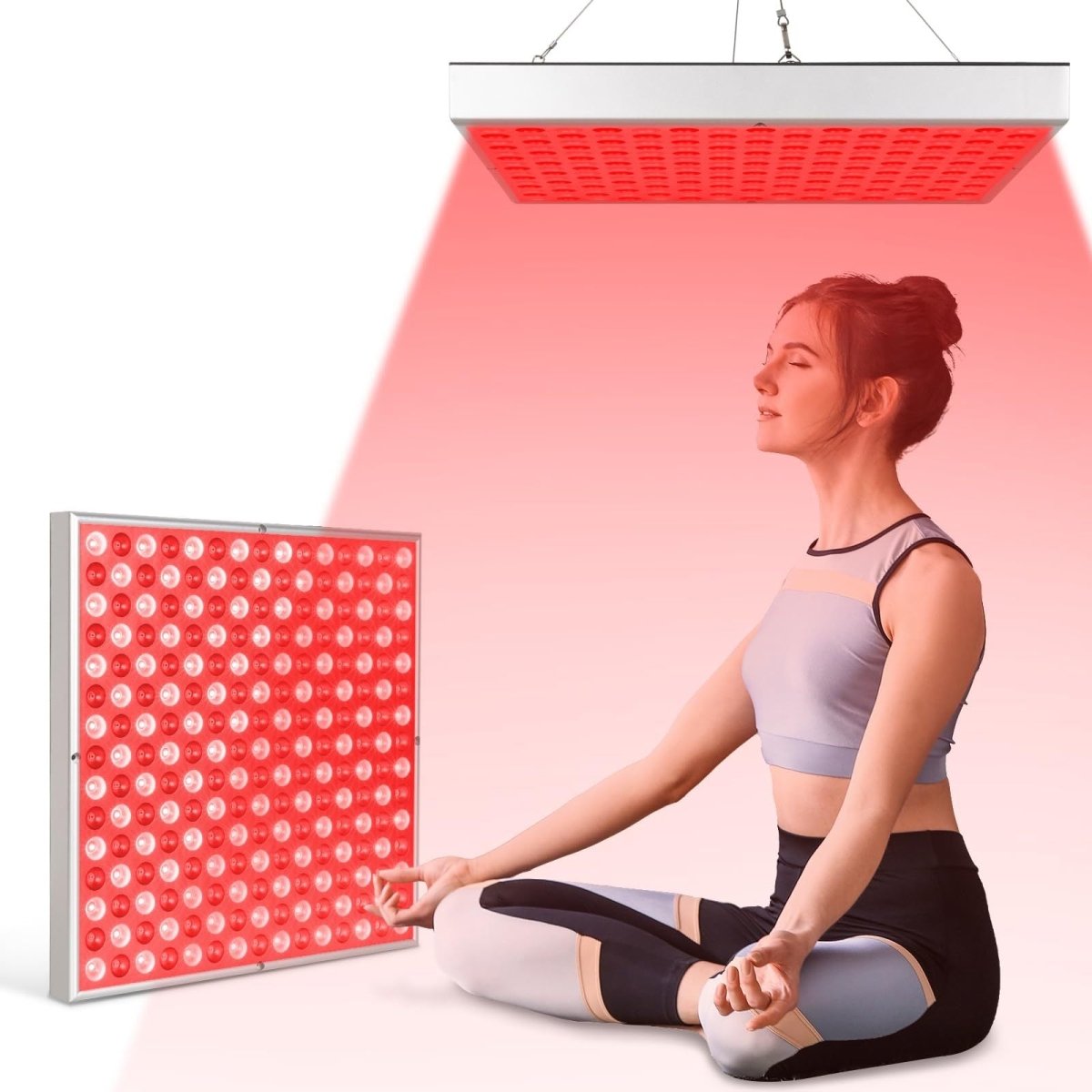 Infrared Light Therapy Panel for Skin Rejuvenation and Relaxation