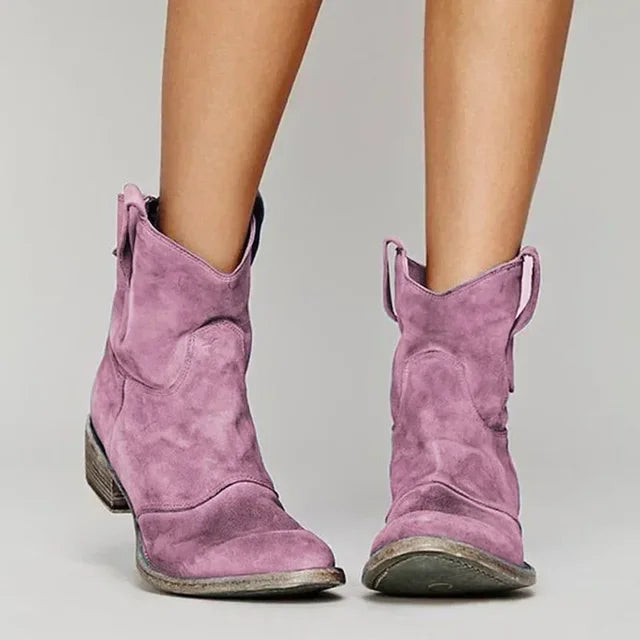 Women's Cowboy Ankle Boots | Vintage