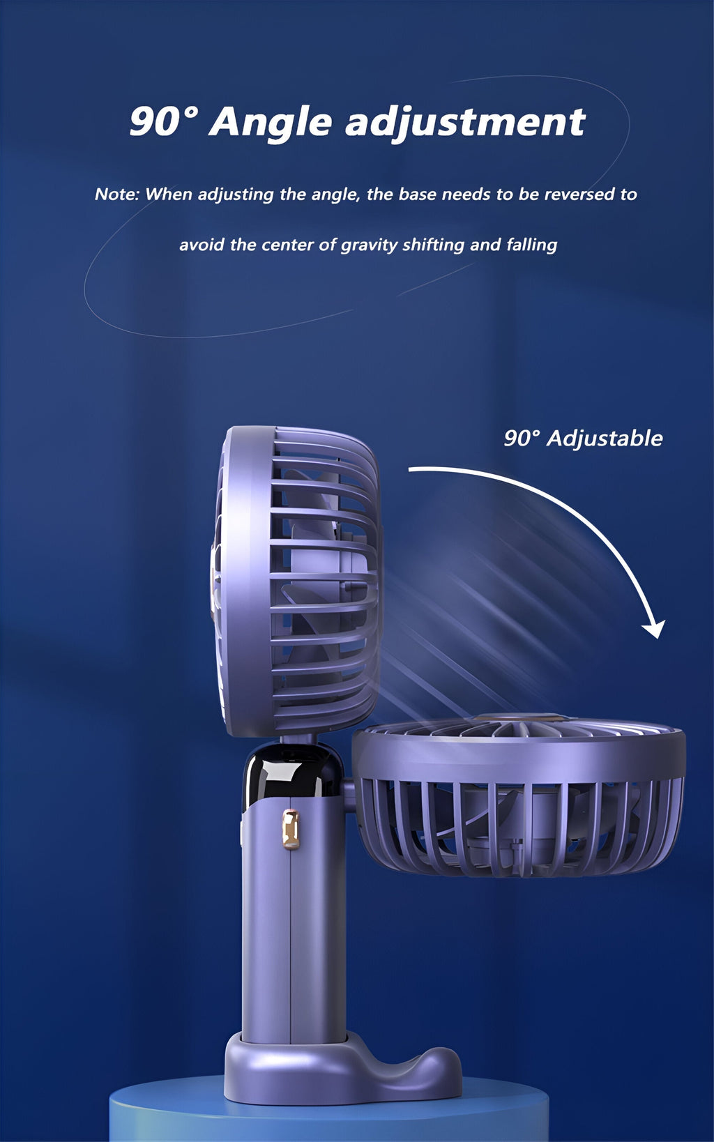 Portable Rechargeable Hand Fan