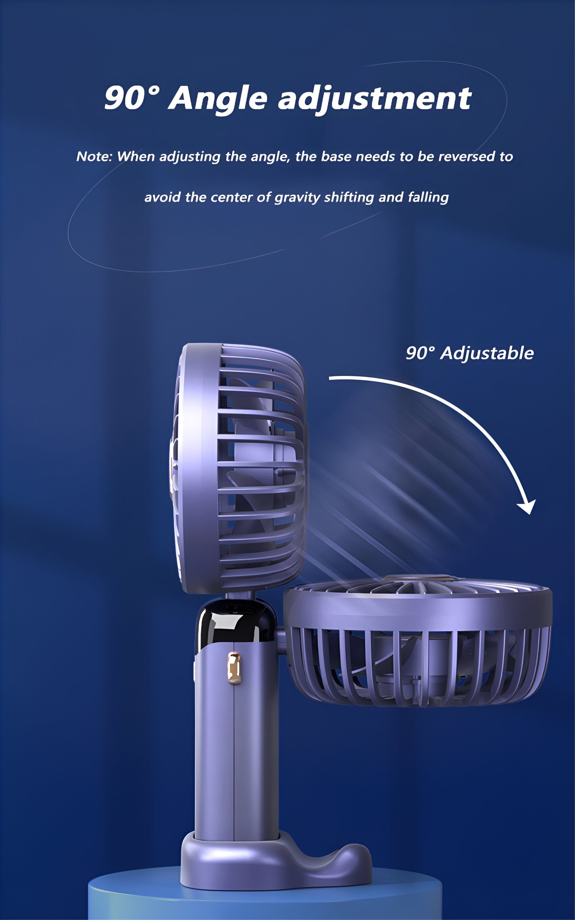 Portable Rechargeable Hand Fan