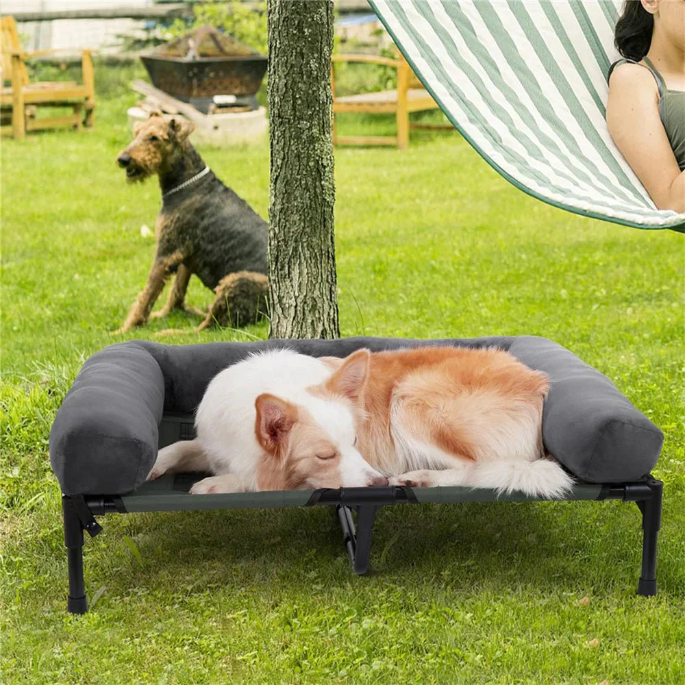 Elevated Dog Bed for Garden & Outdoor Use