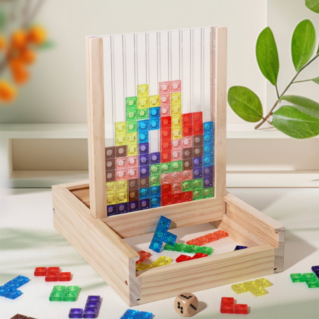 Wooden Puzzle for Cognitive Development and Eco-Friendly Entertainment