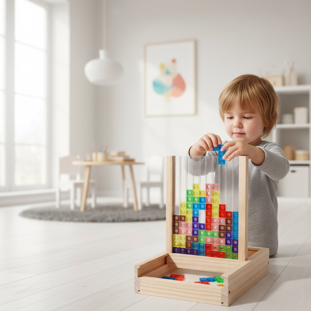 Wooden Puzzle for Sustainable Fun and Cognitive Development