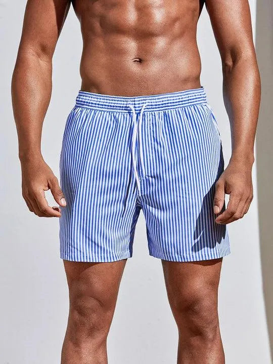 Men's Striped Swim Shorts | Summer