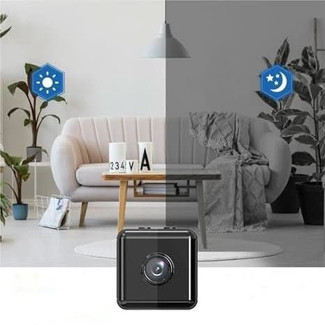 1080P Mini Security Camera with Motion Detection and App Control