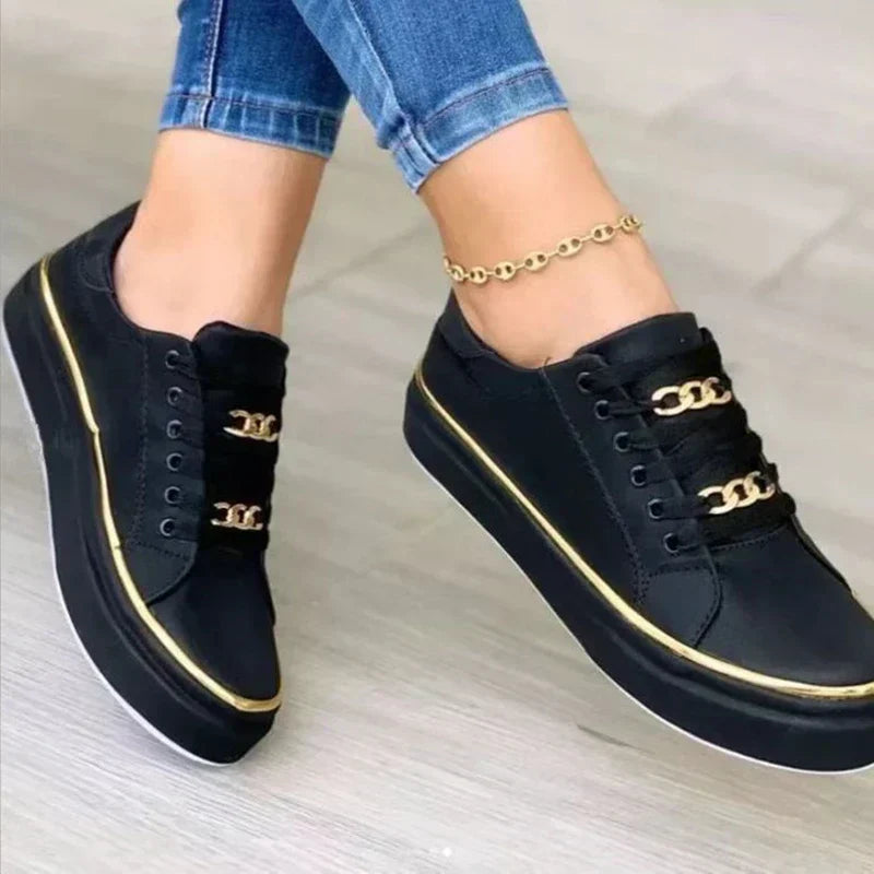 Women's Platform Sneakers | Chain