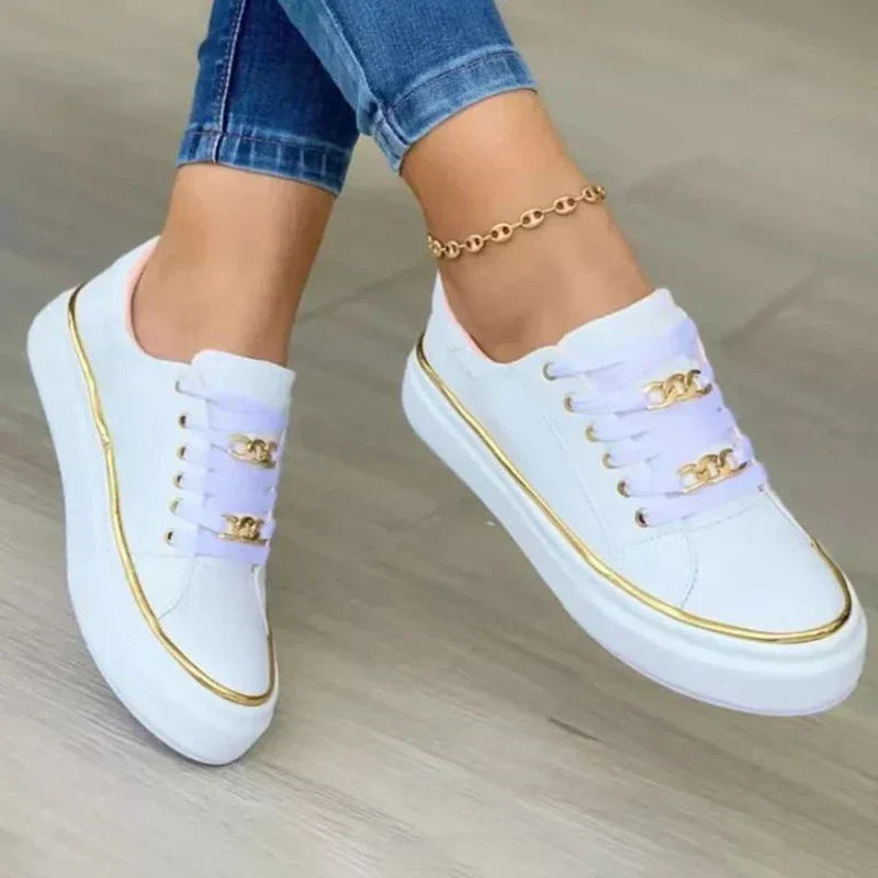 Women's Platform Sneakers | Chain