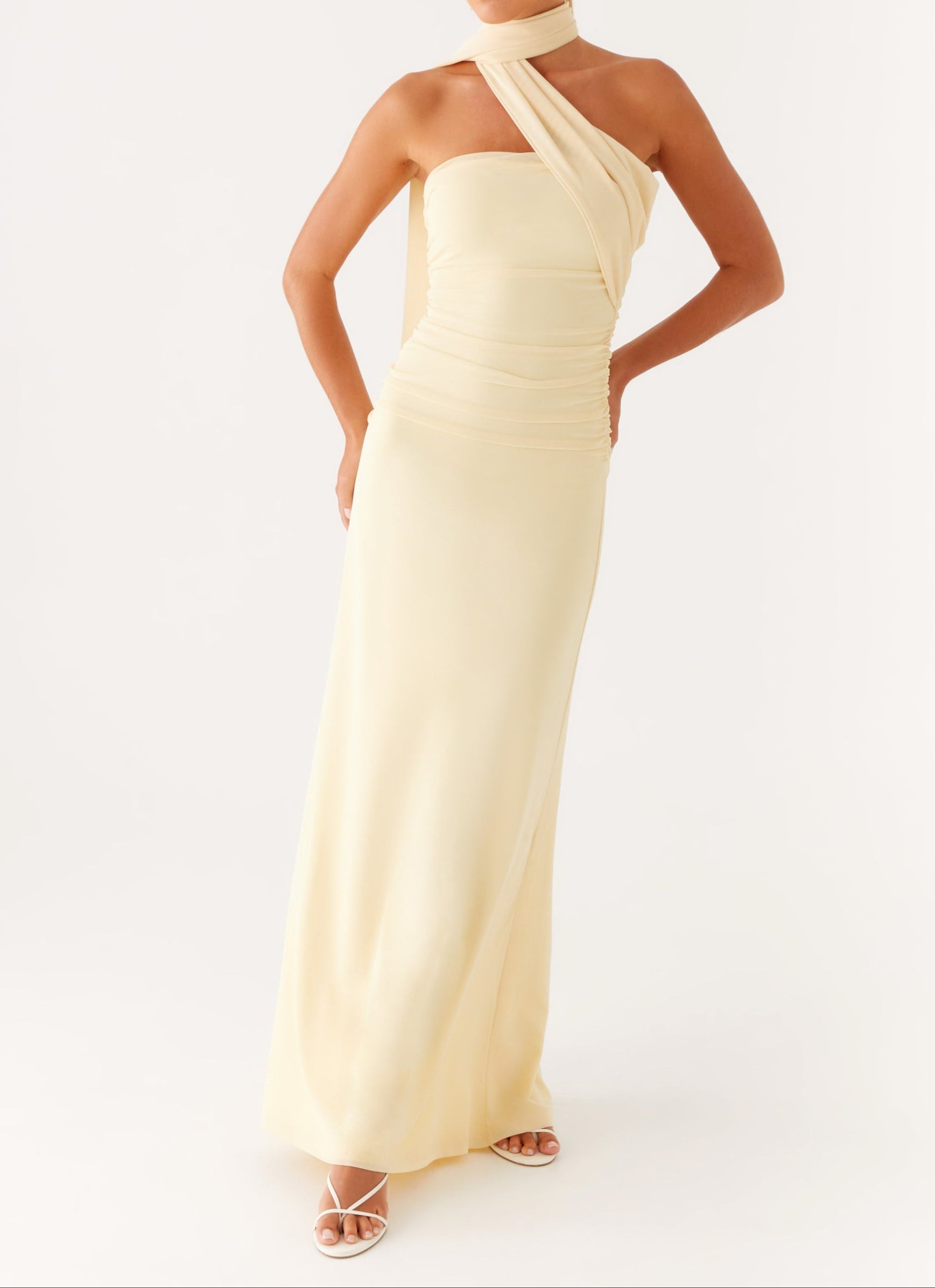 Vincenza Maxi Dress - Yellow