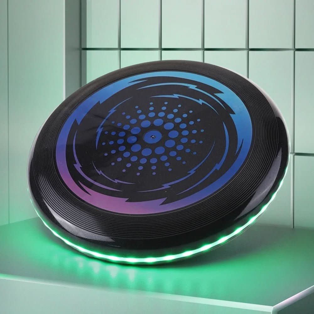 LED Glowing Frisbee for Night Games & Outdoor Fun