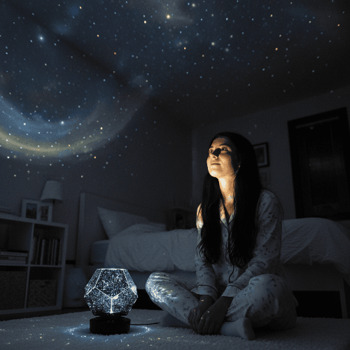 Galaxy Projector for a Dreamy Starry Sky at Home