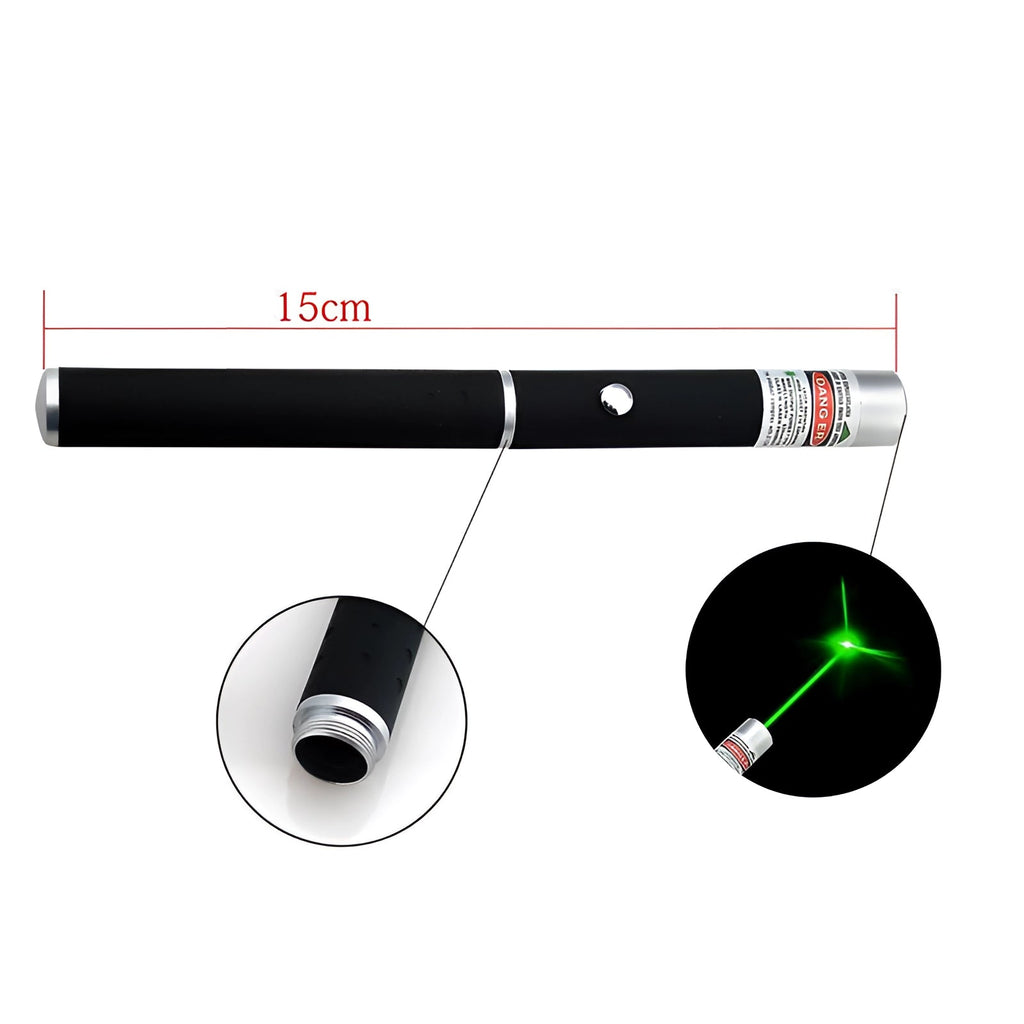 Multi-Color Laser Pointer with Adjustable Focus