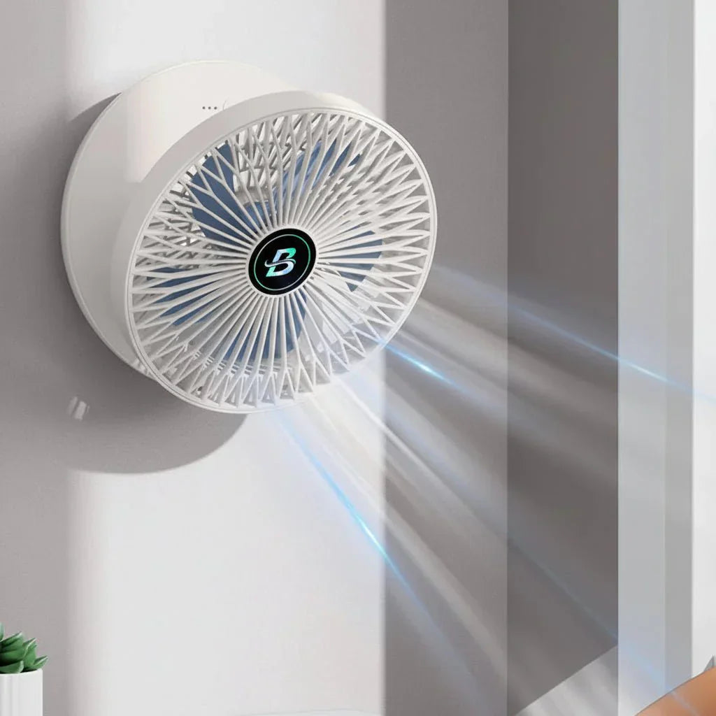 Portable USB Fan with 3 Speed Settings, Foldable and Compact Design