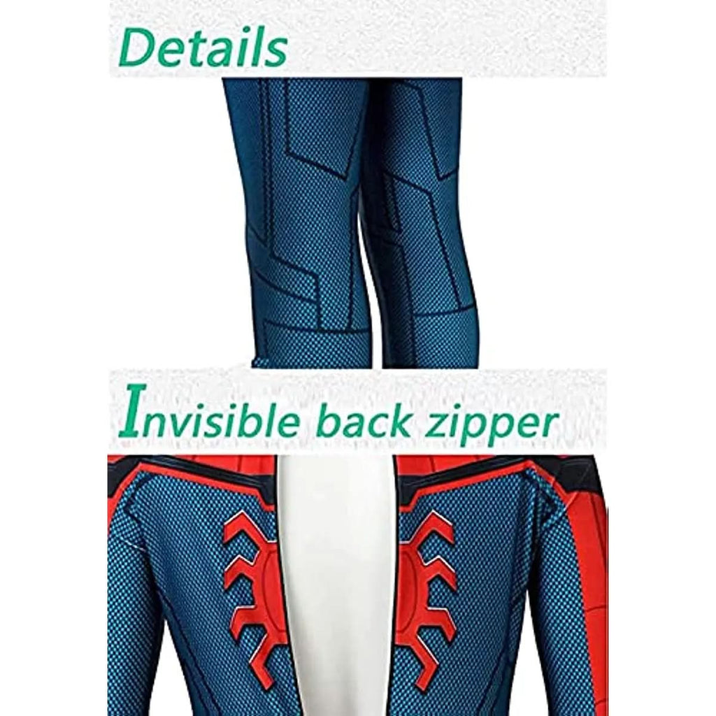 Realistic Superhero Costume for Kids and Adults