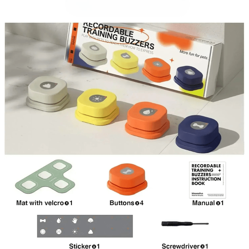 Interactive Speech Buttons for Playful Dog Communication