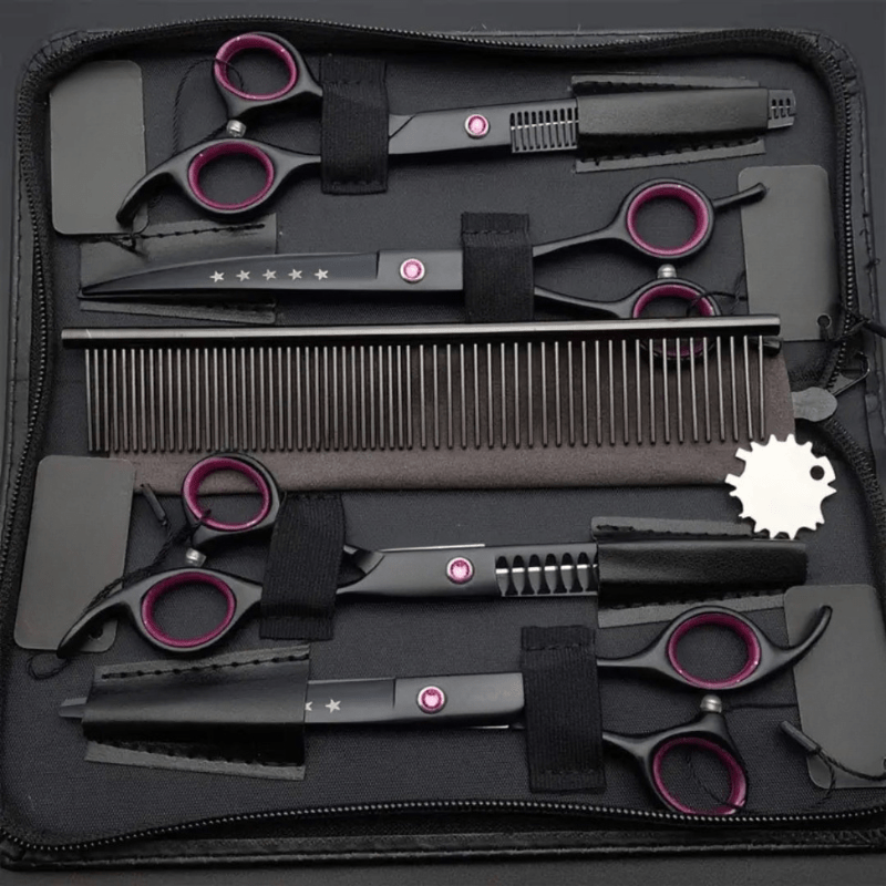 Professional Grooming Set for Precise Coat Care for Dogs and Cats