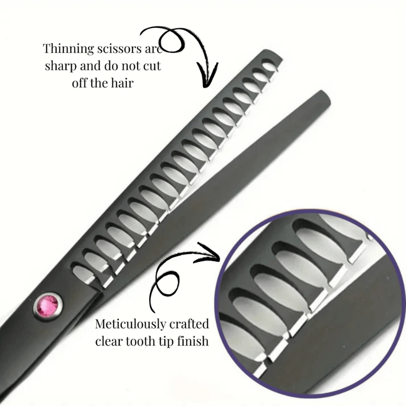 Professional Grooming Set for Precise Coat Care for Dogs and Cats