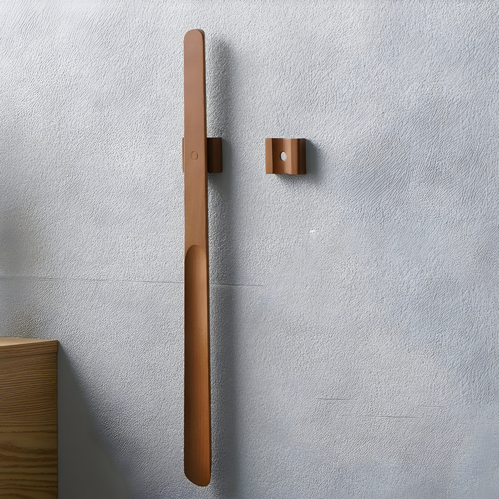 Magnetic Wooden Long Shoe Horn