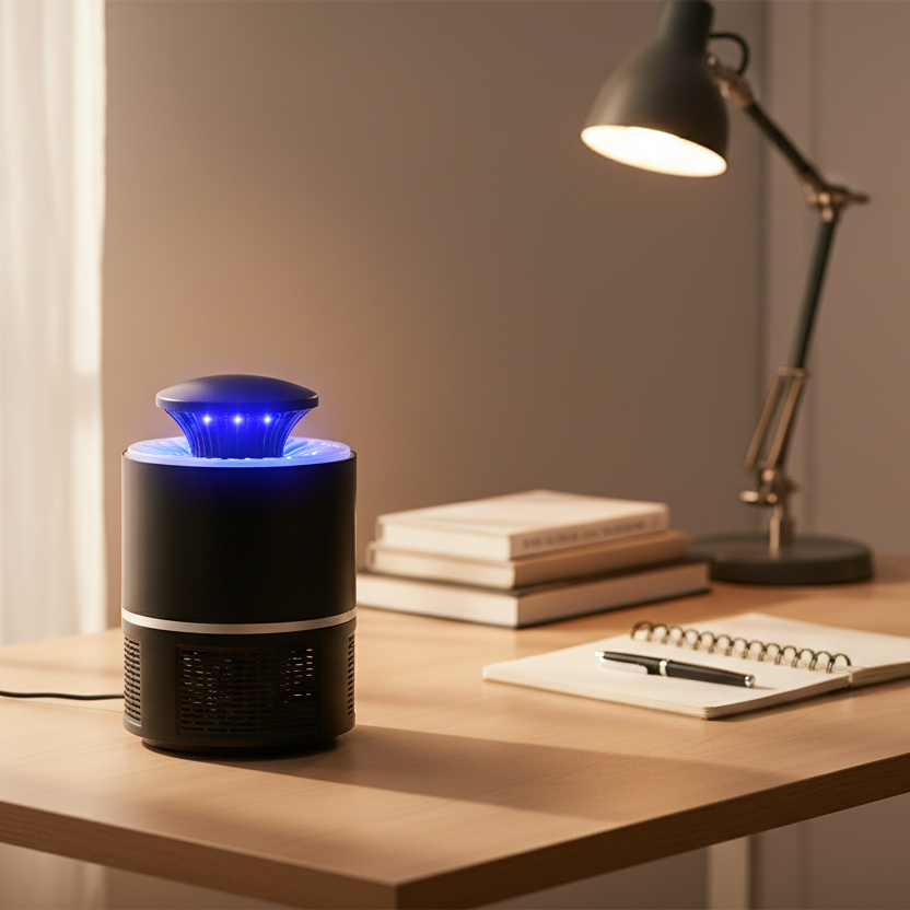 Silent UV Mosquito Lamp with USB and Anti-Shock System