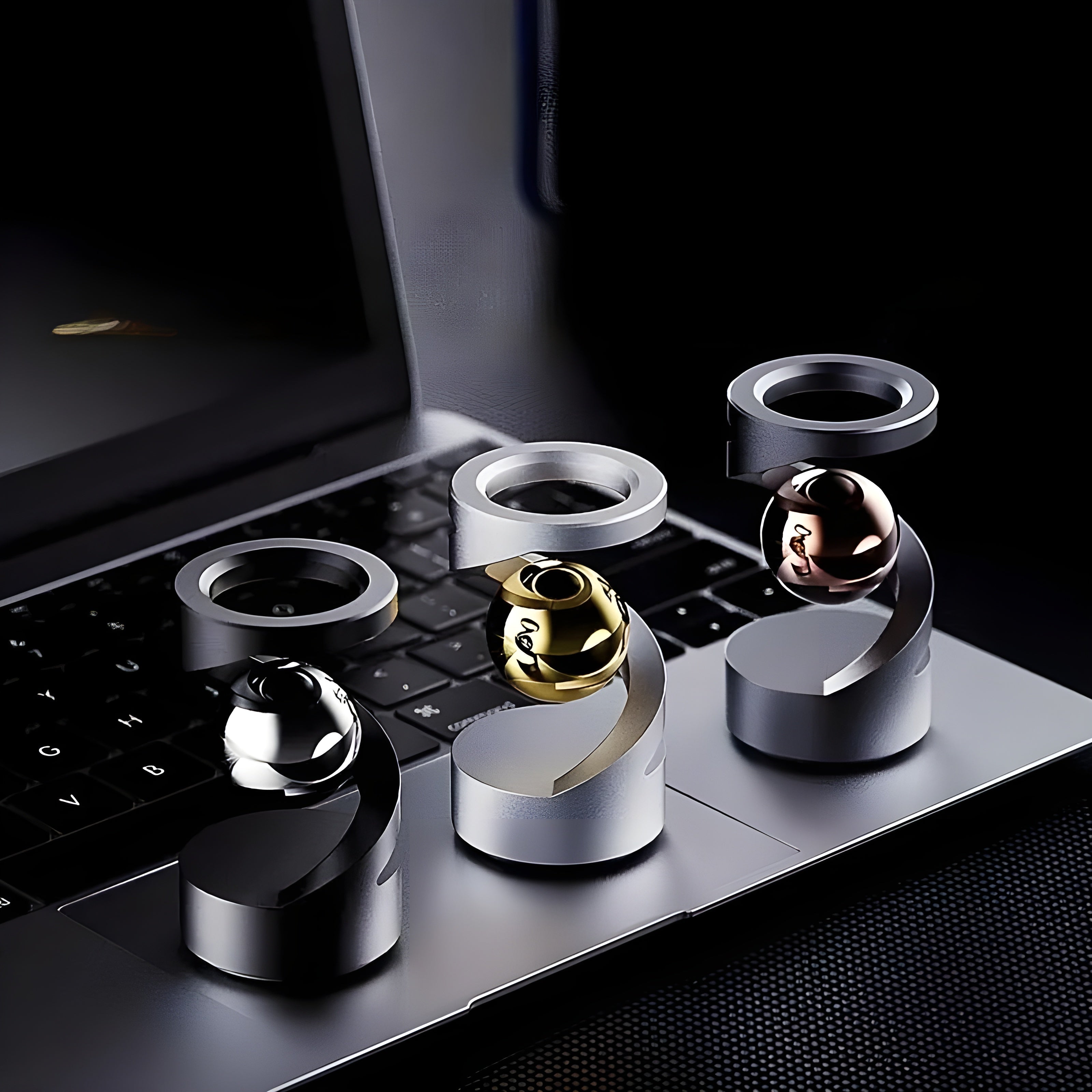 Decorative Metal Gyroscope - Fidget Spinner Toy