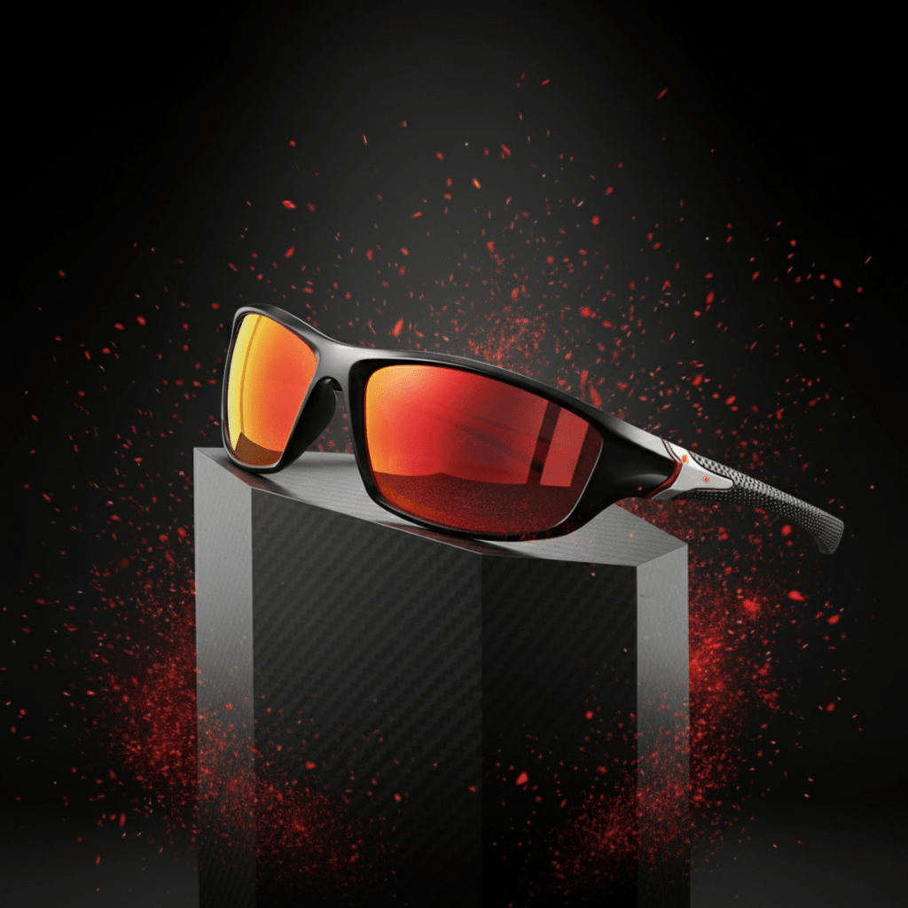 Sport Sunglasses with Polarized Lenses & UV400 Protection